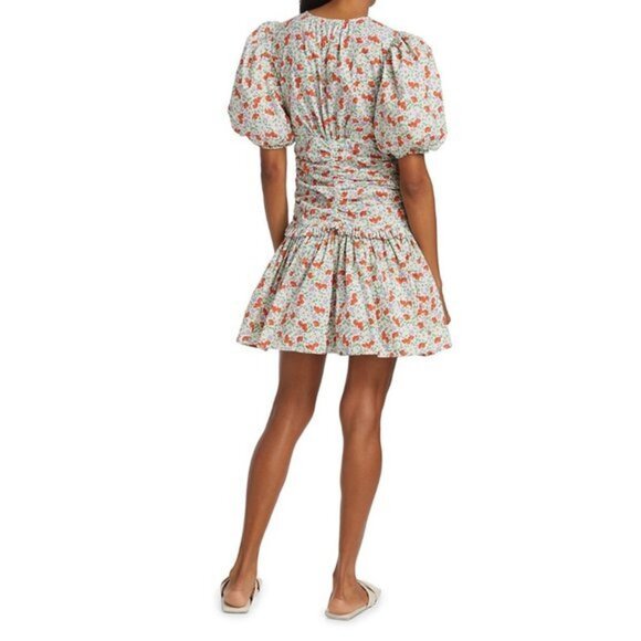 NWOT byTiMo Festive Cotton Mini Dress size S - Picture 2 of 11